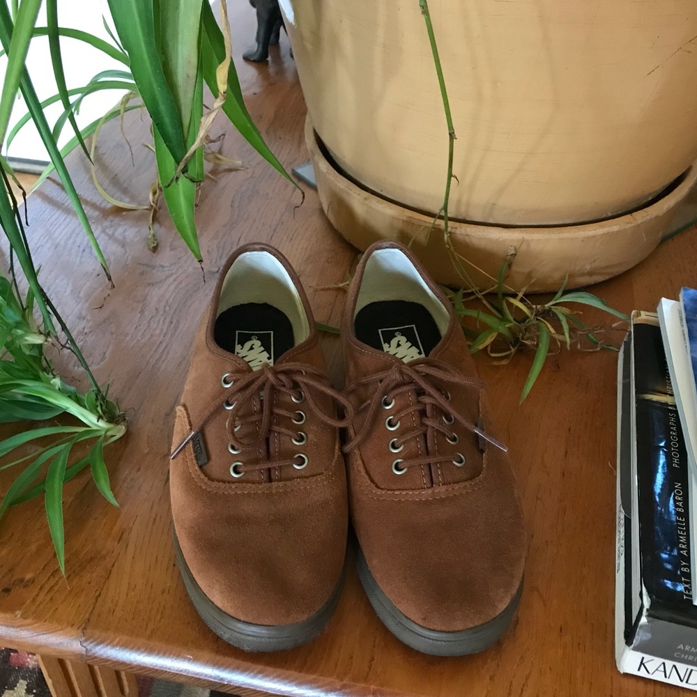 Brown Suede Vans