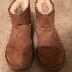 Short chestnut uggs size 7 !