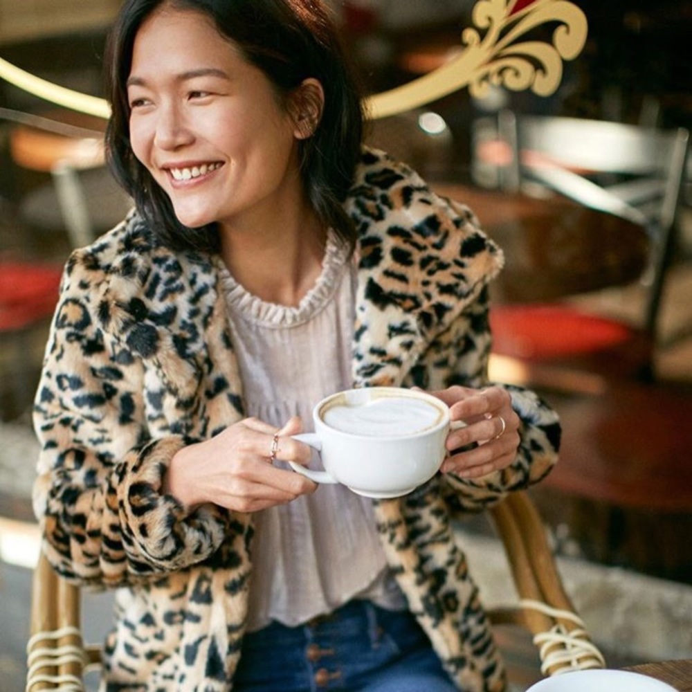 Loft Cheetah / Leopard Coat