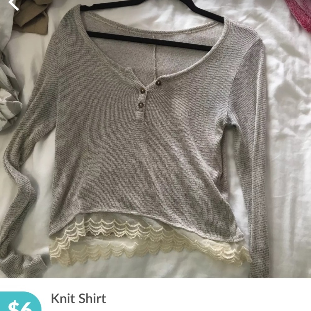 Knit sweater