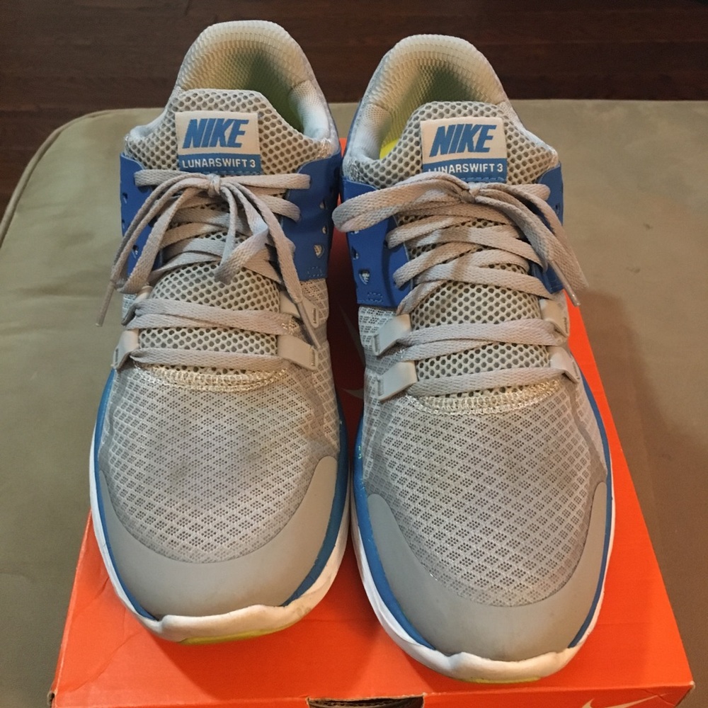 Nike LunarSwift + 3 Men's 9.5 Gray 472502-014