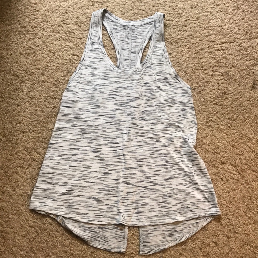 Lululemon tie back tank top size 2