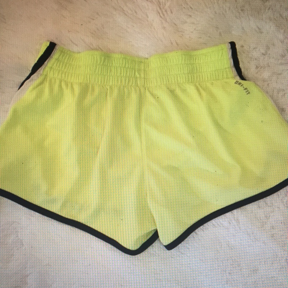 Neon Nike shorts