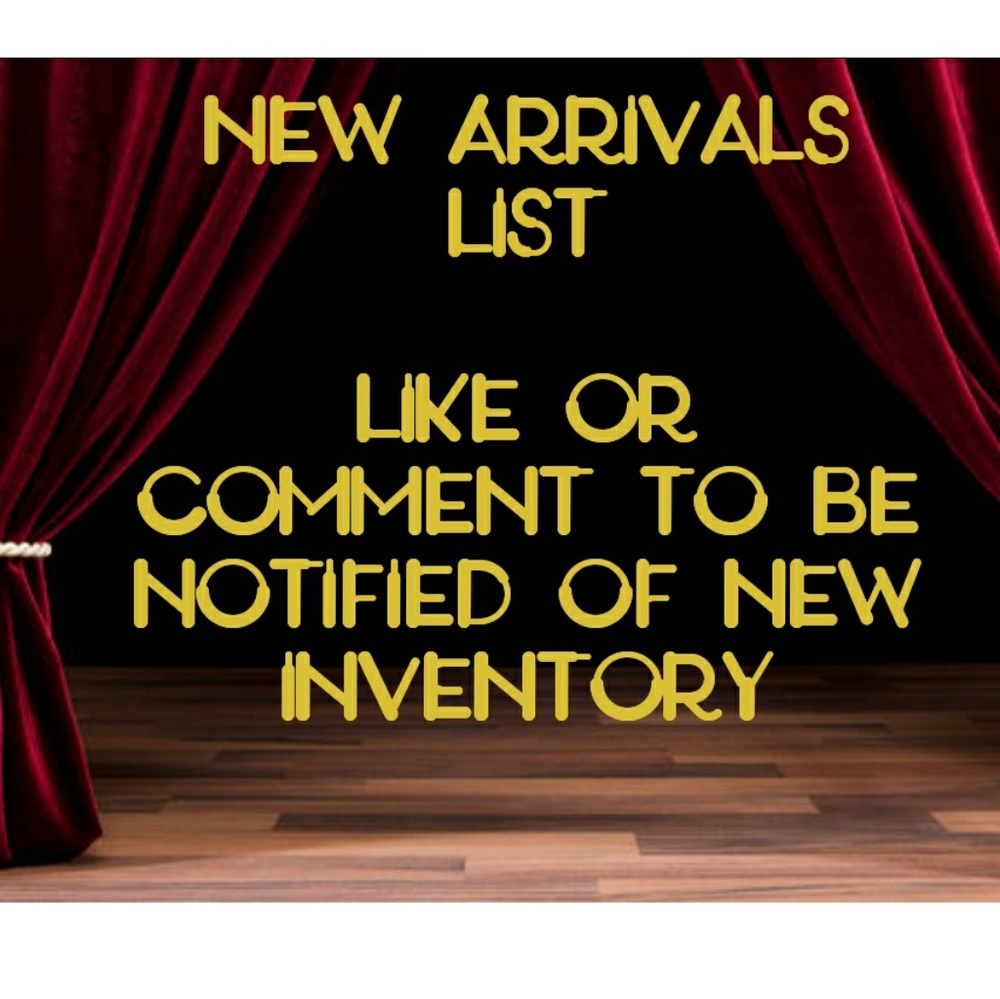 NEW ARRIVALS LIST