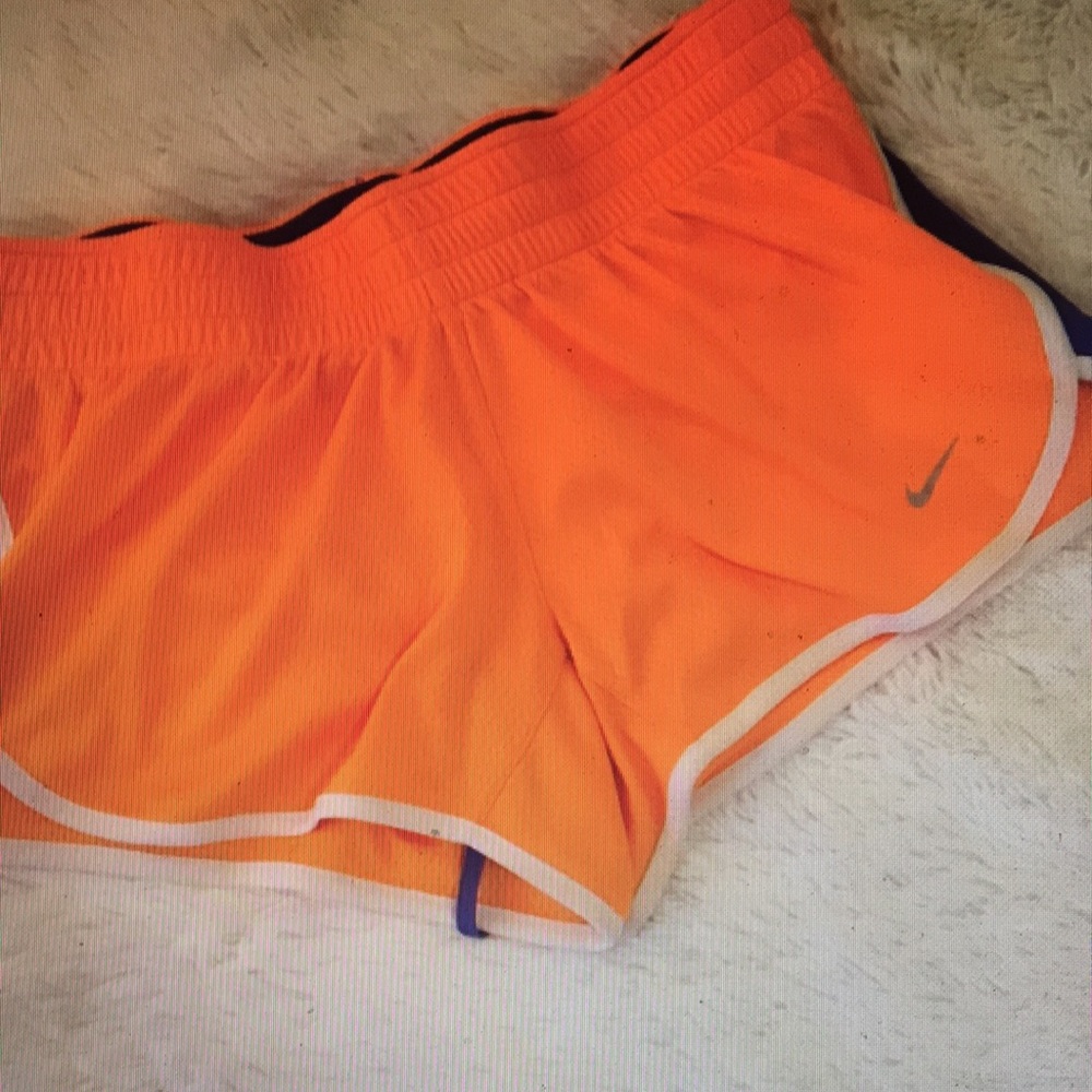 Neon Nike shorts