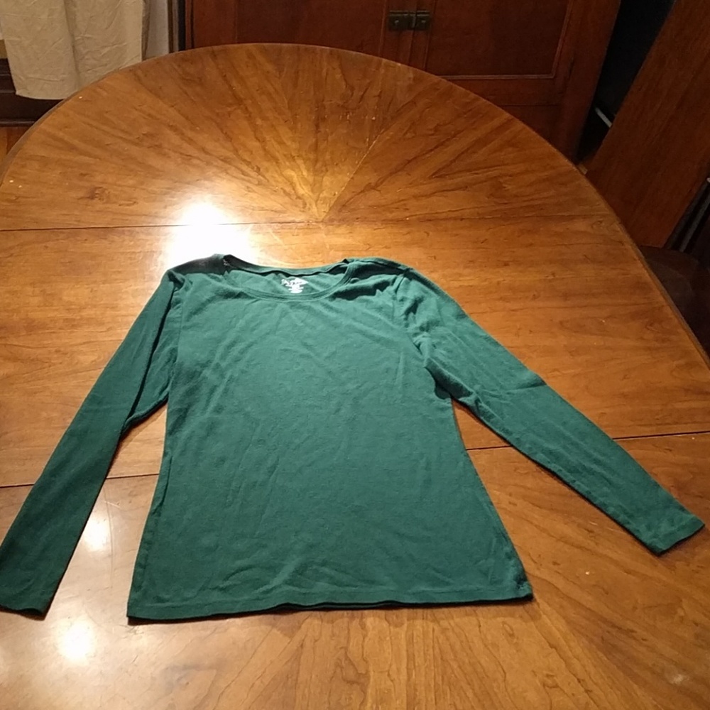 Forest Green Long Sleeved Tee