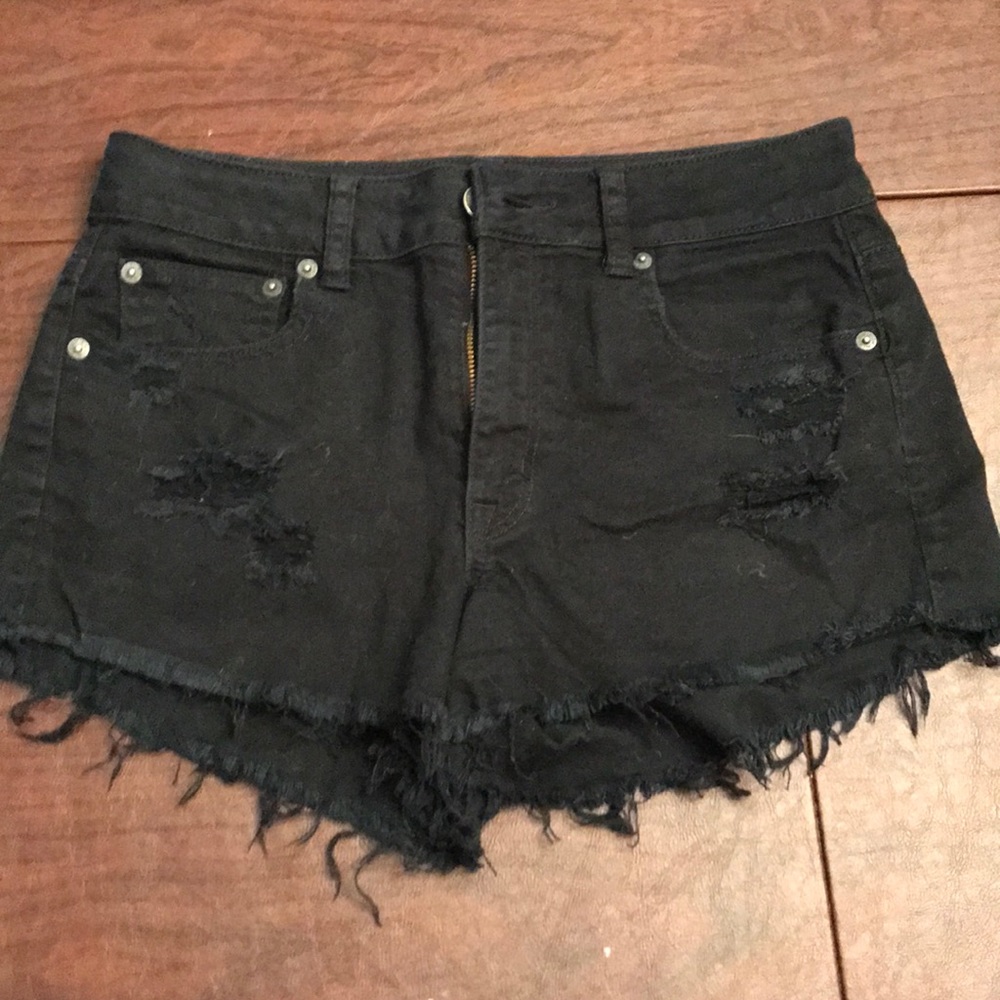 American Eagle high waisted festival shorts