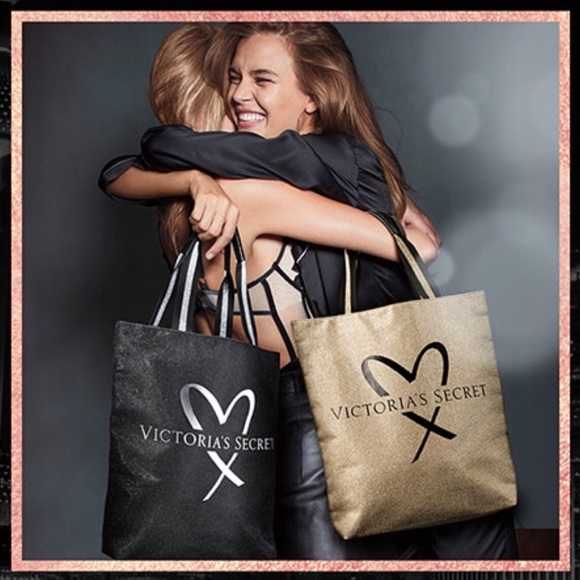 Victoria's Secret Glamour Glitter Tote - Picture 2 of 2