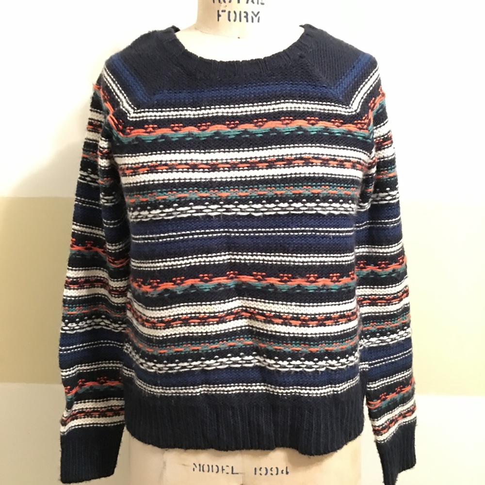 ***SOLD**Hollister Vintage Tribal Inspired Knit