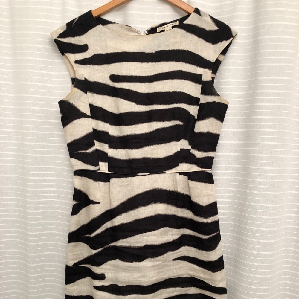 Banana Republic Zebra Sheath Dress