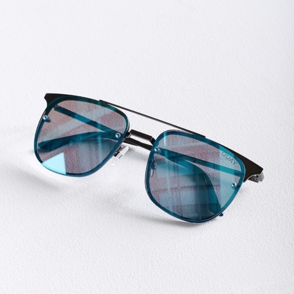 NWT Quay Private Eyes Aviator Sunglasses - Picture 5 of 6