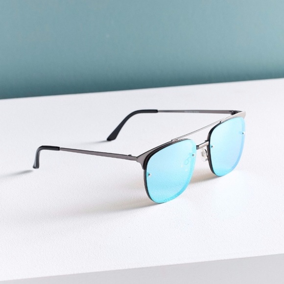 NWT Quay Private Eyes Aviator Sunglasses - Picture 4 of 6