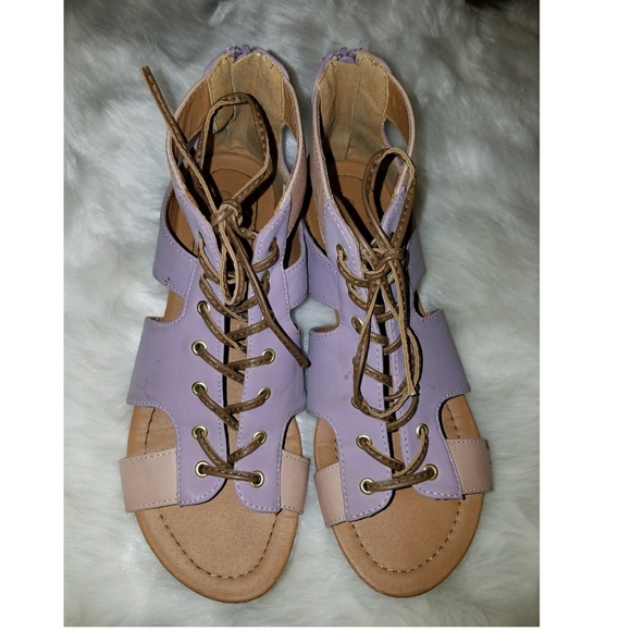 Qupid Shoes - Gladiator Sandals.... FINAL SALE