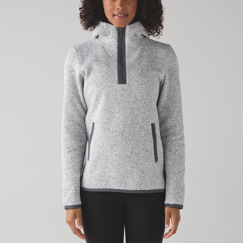 lululemon fleecing cold jacket