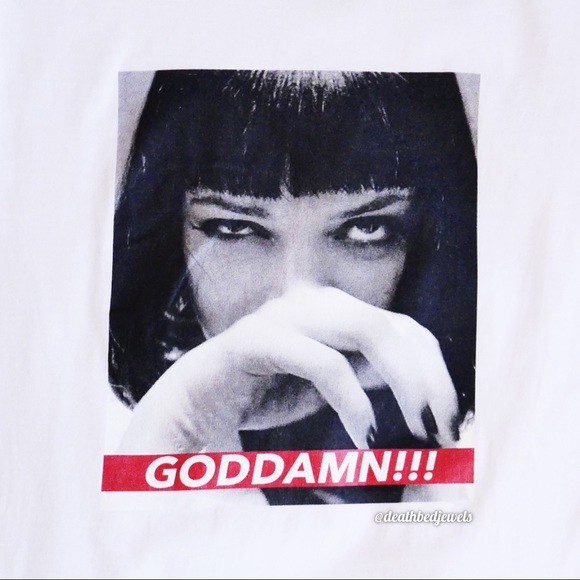 ⚡Pre-Order⚡ Mia Wallace God Damn Iconic Tee - Picture 2 of 2