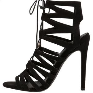 Topshop laceup heels