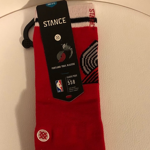 Stance Portland trailblazers nba sock NWT - Picture 2 of 2