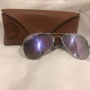 Ray-Ban lavender sunglasses