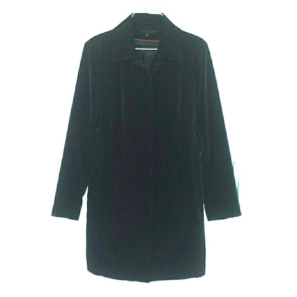 Anne Klein all-weather mid trench lightweight coat