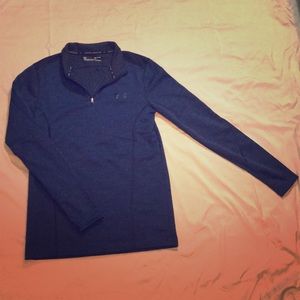 Under Armour cold gear 1/4 zip light wt pullover