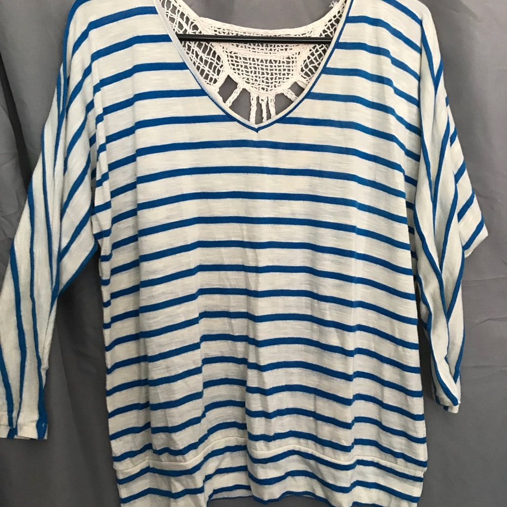 BayStudio women’s 3/4 sleeve shirt M