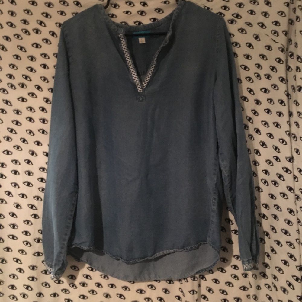Denim Blouse