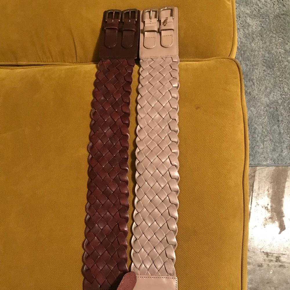 Small leather belts