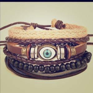4 pieces bracelet set