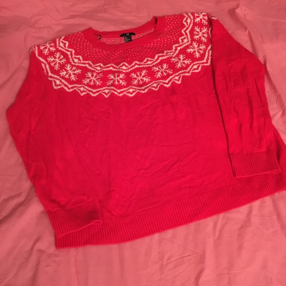 H&M Christmas sweater size large