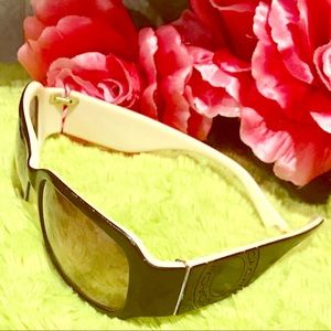 Authentic Lexi (s493) Coach Black/White Sunglasses