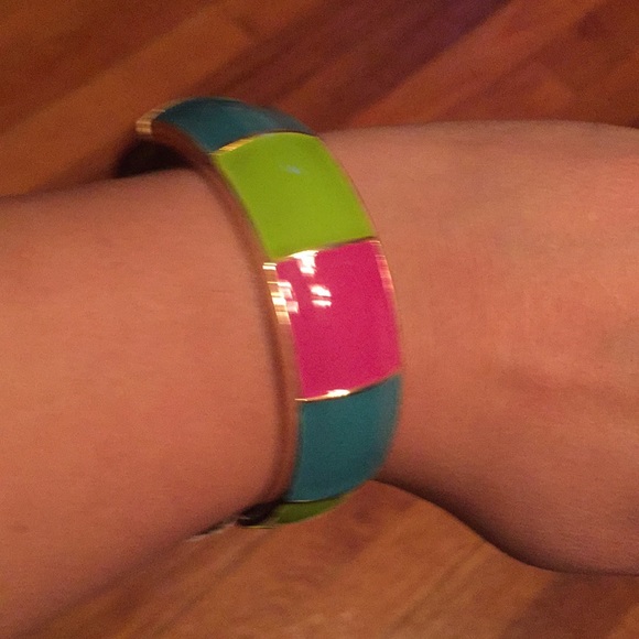 Multicolor lacquer bracelet - Picture 3 of 3