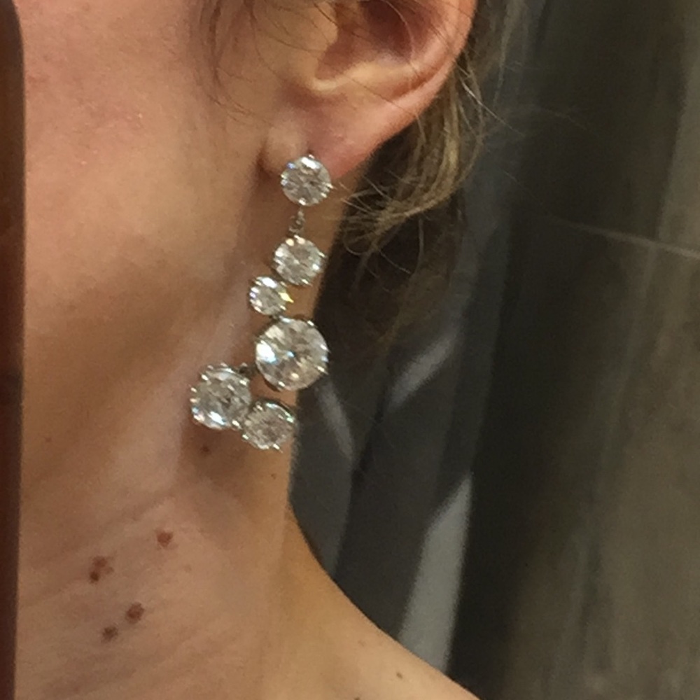 Crystal earrings ✨✨✨