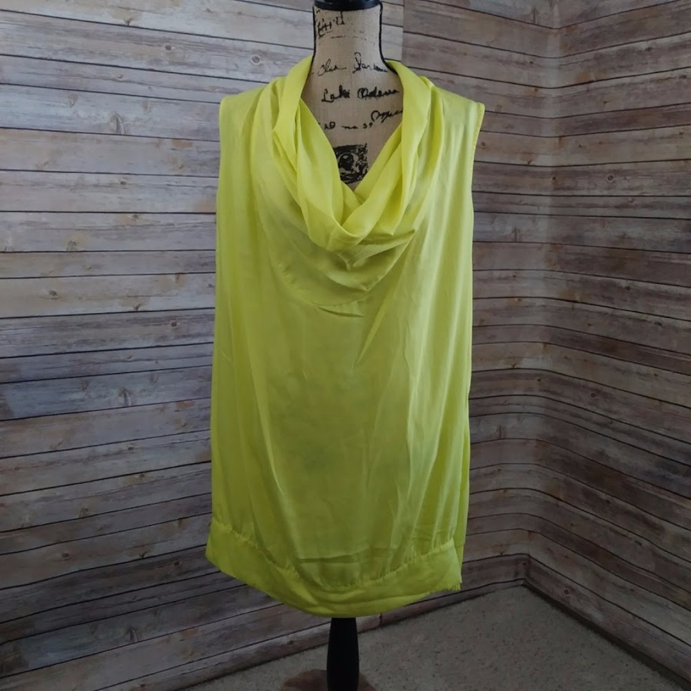Lane Bryant Sleeveless Drape Neck Top Size 26/28
