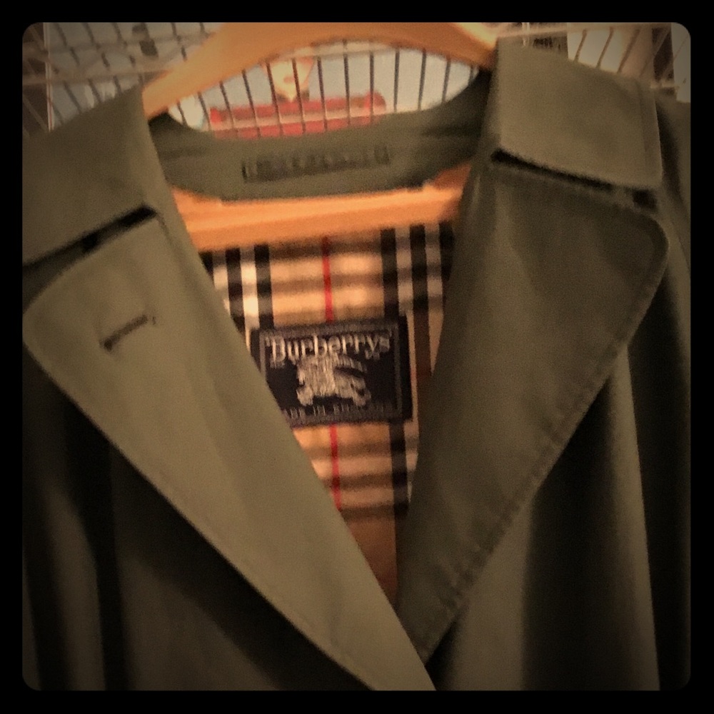 Burberry vintage trench coat