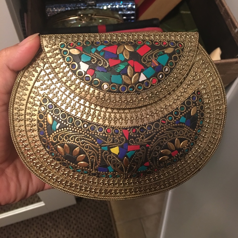 Vintage cluch hand made