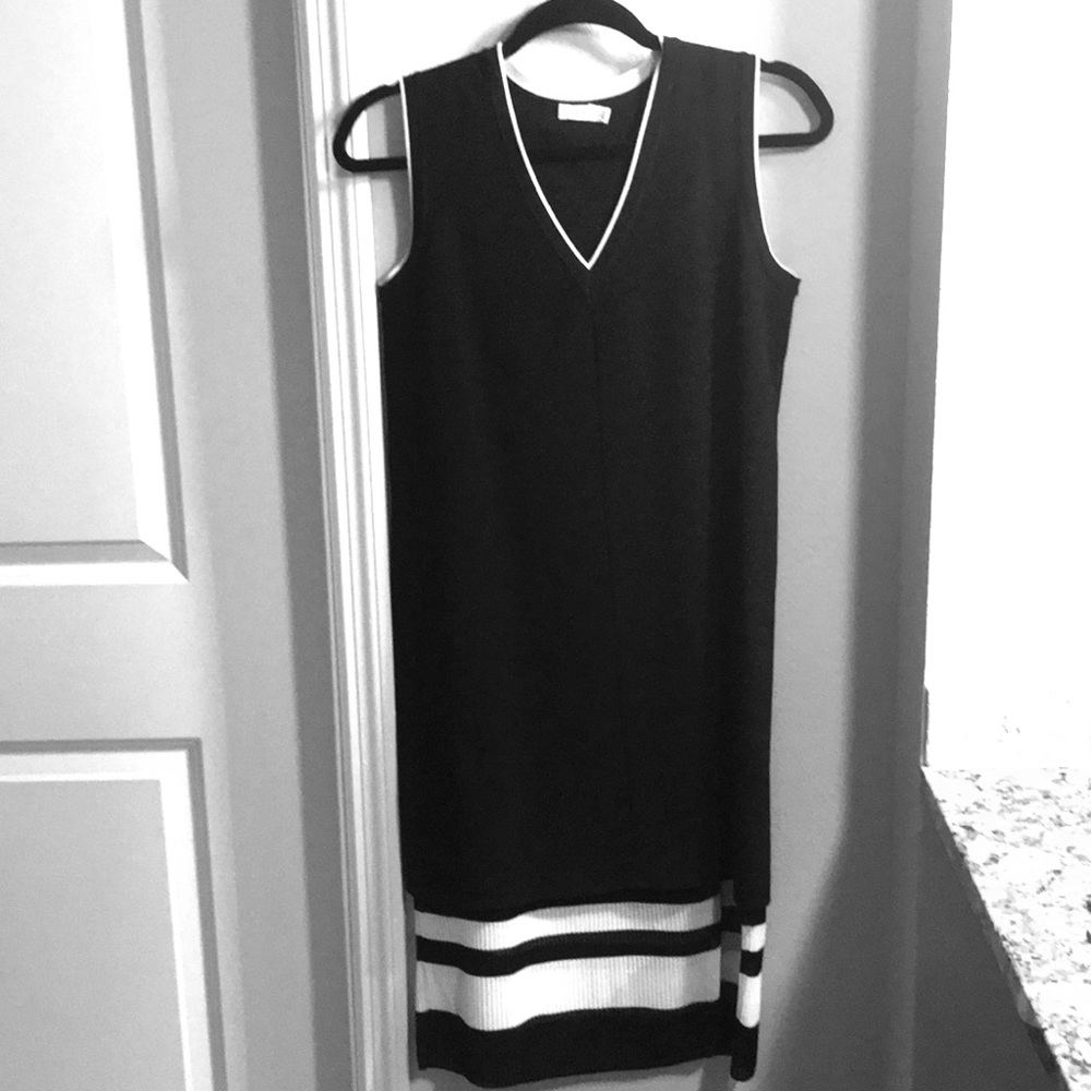 Vince Black & White Shift size 2