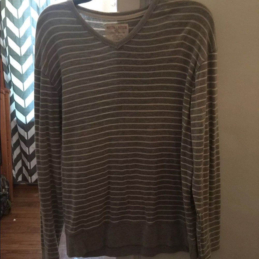 Striped long sleeve shirt