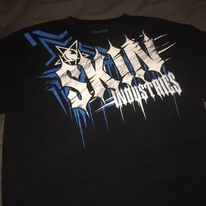 Men's skin industries shirt NWOT