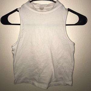 Turtleneck halter top