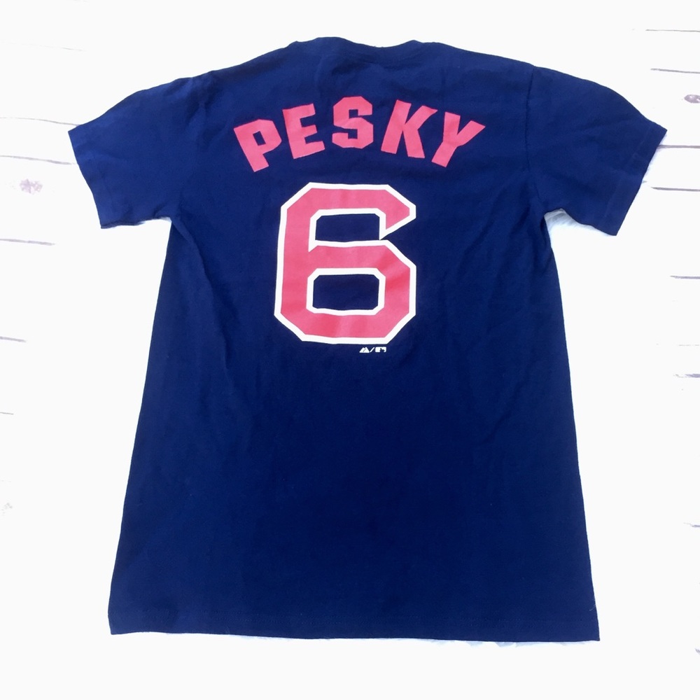 NEW Boston Red Sox Johnn Pesky No. 6 Jersey Tshirt - Picture 3 of 8