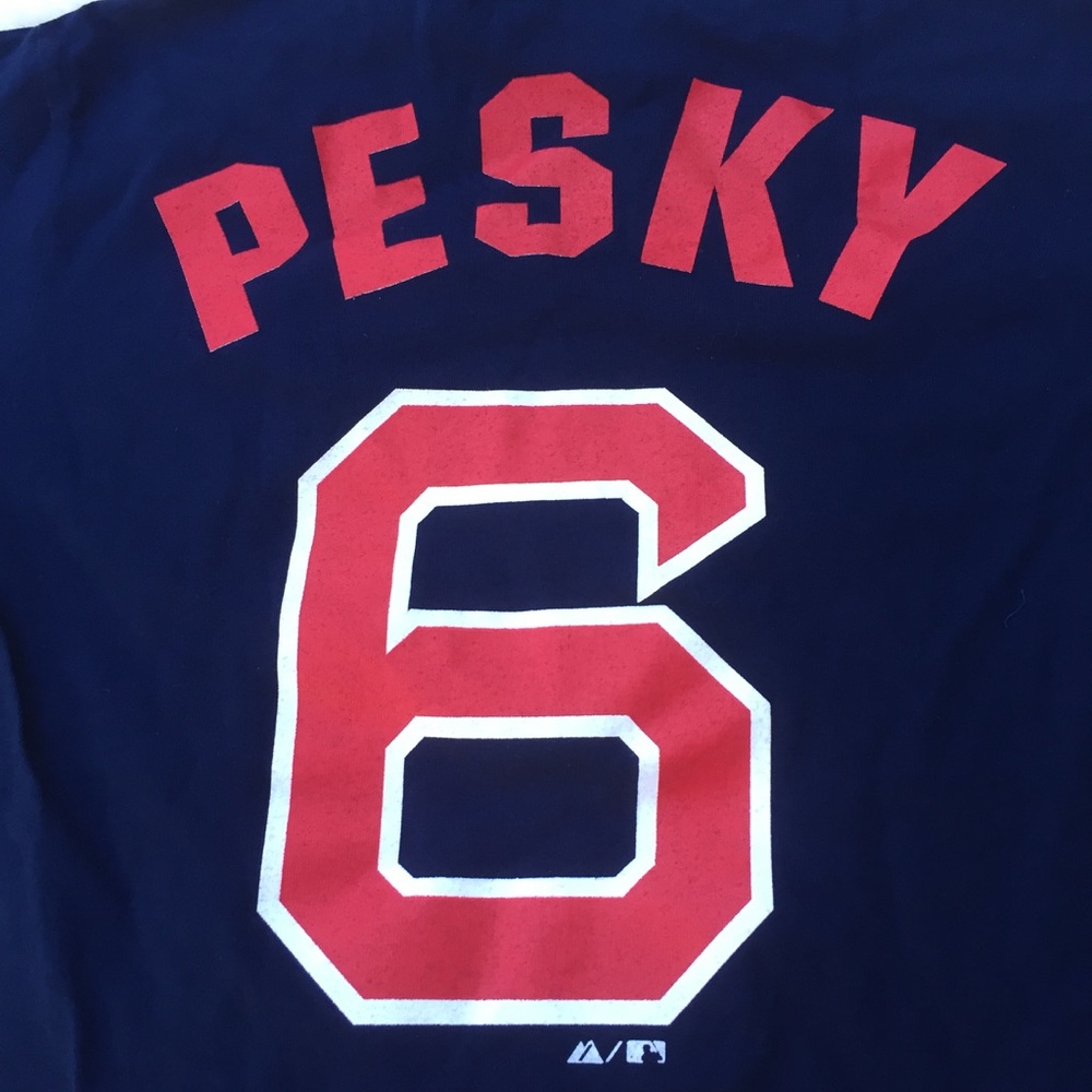 NEW Boston Red Sox Johnn Pesky No. 6 Jersey Tshirt - Picture 7 of 8