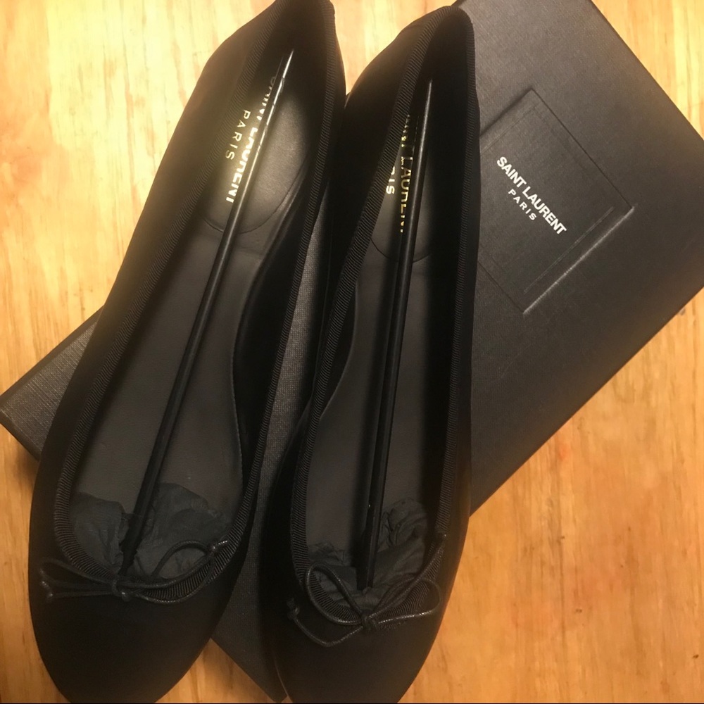 YSL Saint Laurent Ballet Flat 40 NIB