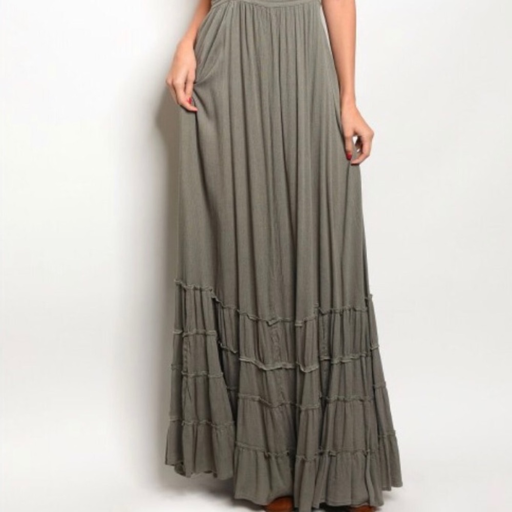 Last 1! 🍃Boho Maxi Dress - Picture 4 of 8