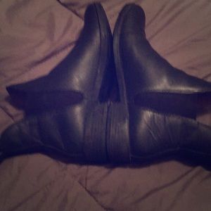 Lucky brand leather boot