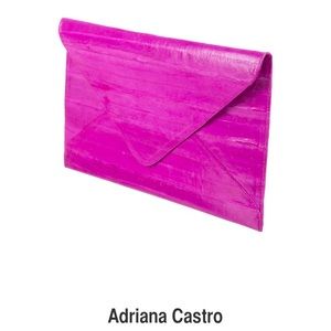 Adriana Castro eelskin clutch