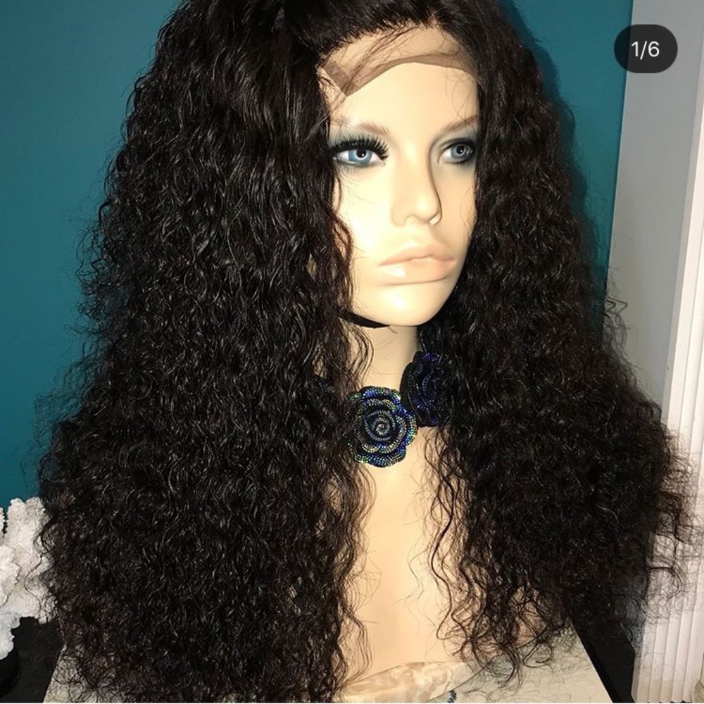 Peruvian Curl 180% Density 24” Lace Frontal