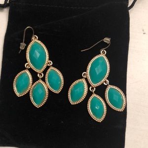 Turquoise Beaded Earrings