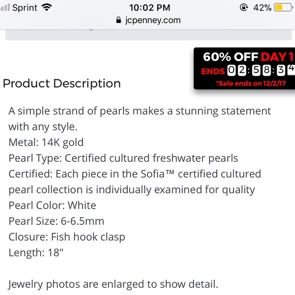 Pearl Necklace - Picture 4 of 4