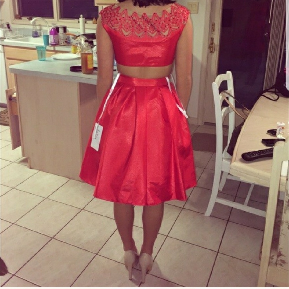 Red Cocktail Dress