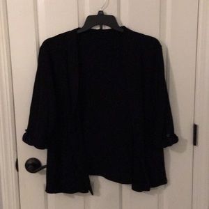 Black cardigan